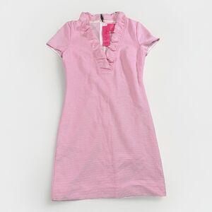 Lilly Pulitzer Pink Ruffle Dress